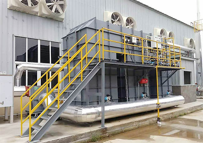 制藥廢氣風(fēng)量小、濃度高直接燃燒處理工程